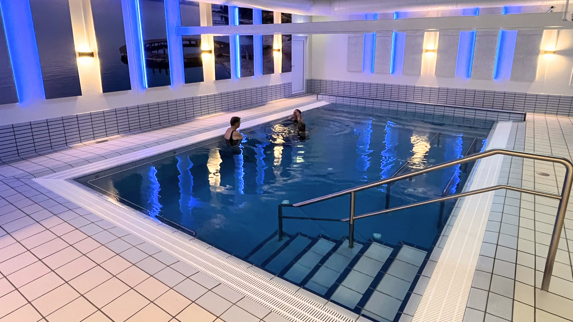 Varmtvandsbassinet i Fredericia Svømmehal 