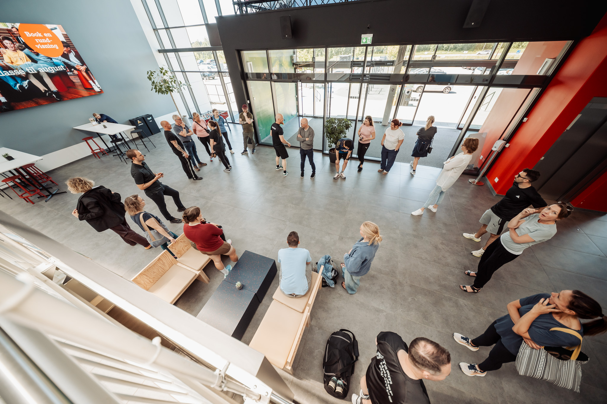 Virksomhedsbesøg i Fredericia Idrætscenter