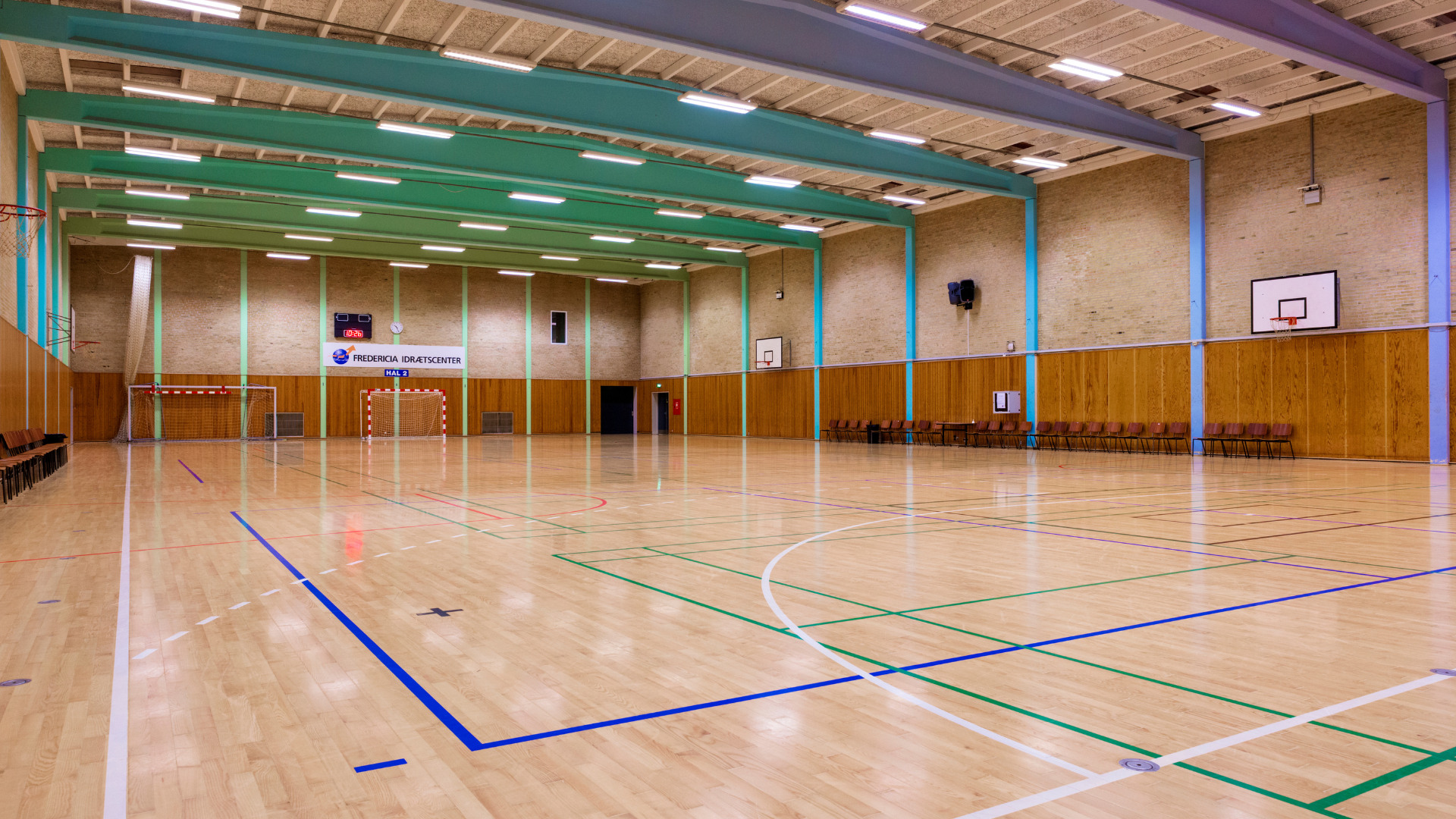 Hal 2 i Fredericia Idrætscenter 